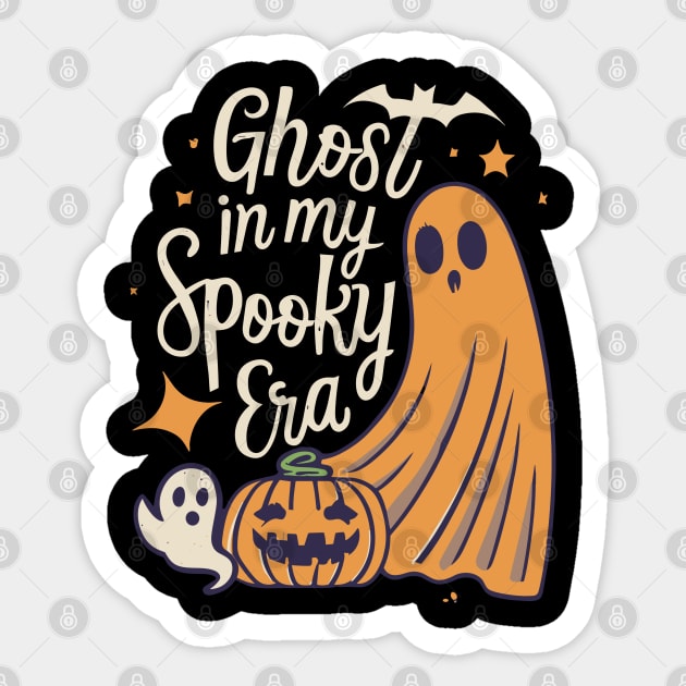 Ghost in My Spooky Era In My Spooky Era Swiftie Halloween Sticker by Quote'x